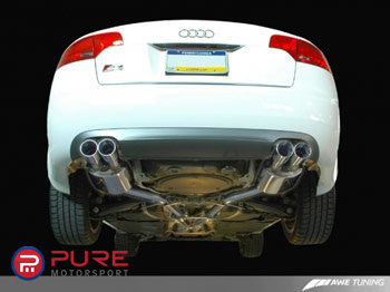 AWE Tuning B7 Audi S4 4.2L Track Exhaust